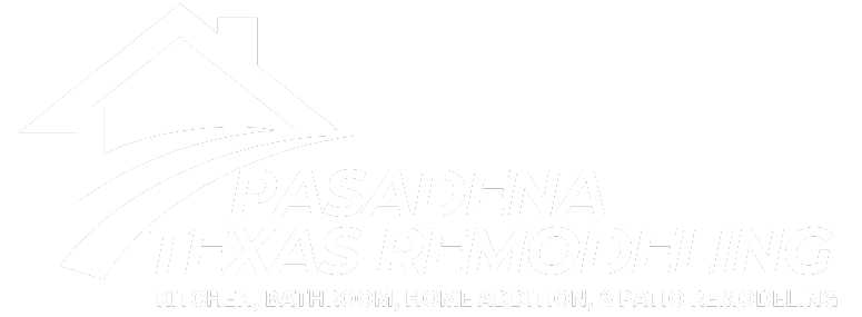 Pasadena Texas Remodeling Logo white transparent v2