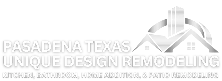 Pasadena Texas Remodeling Logo white transparent